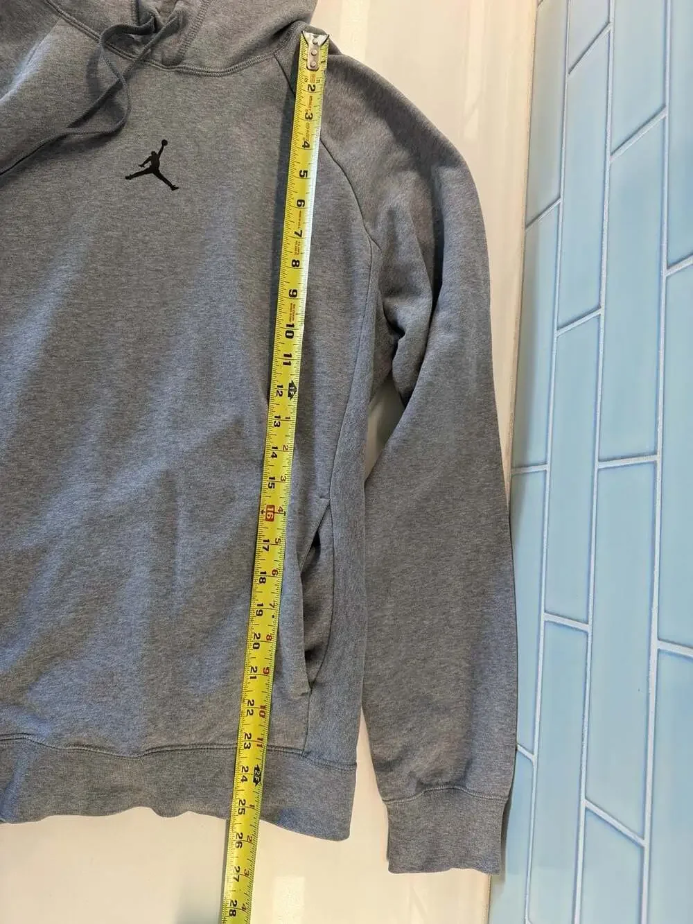 Jordan Brand Est. 1985 Pullover Hoodie Gray Size Small